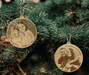 Ξύλινo Στολίδι – Photograph(laser) - Image 2