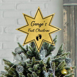 Κορυφή Δέντρου - First Christmas (ch123) - Image 3