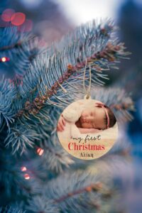 Ξύλινo-plexiglass στολίδι – Photograph (ch138) - Image 2