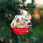 Ξύλινo-plexiglass στολίδι – Photograph (ch137)