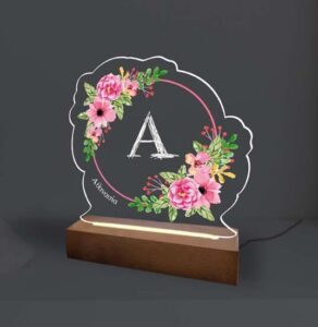 Φωτιστικό Led - Flowers(Monogram)