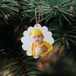 Ξύλινo-plexiglass στολίδι – Photograph (ch129)