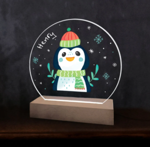 Φωτιστικό Led -Χιονάνθρωπος