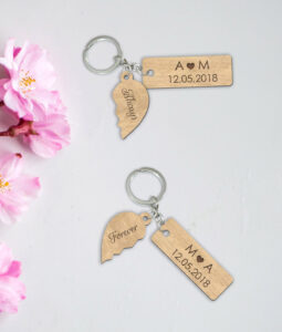 Μπρελόκ - Half Heart (CH162)