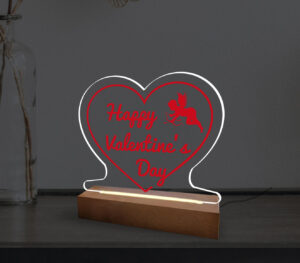 Φωτιστικό Led - Happy Valentine's Day (L153)