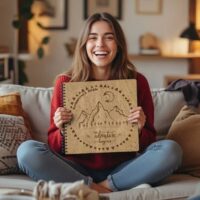 Ξύλινο Άλμπουμ Φωτογραφιών -Adventure begins(mountains) - Image 4