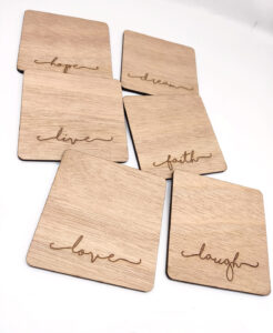 Ξύλινα Σουβέρ-Feelings - Image 2