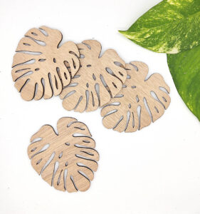Ξύλινα Σουβέρ-leaves - Image 2