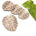 Ξύλινα Σουβέρ-leaves