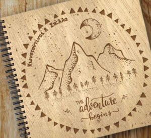 Ξύλινο Άλμπουμ Φωτογραφιών -Adventure begins(mountains) - Image 3