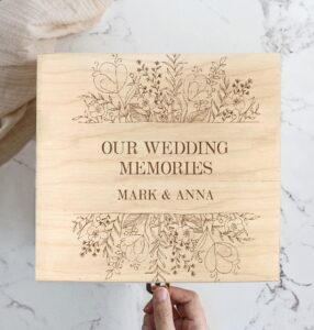 Ξύλινο κουτί ευχών ή αποθήκευσης - Image 2