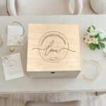 Ξύλινο κουτί ευχών ή αποθήκευσης