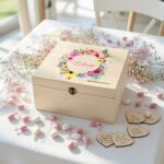 Ξύλινο κουτί ευχών ή αποθήκευσης