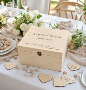 Ξύλινο κουτί ευχών ή αποθήκευσης