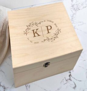 Ξύλινο κουτί ευχών ή αποθήκευσης - Image 4