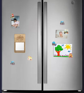 Ξύλινος μαγνήτης σημειώσεων ψυγείου  (CH205)*με δυνατότητα προσωποποίησης - Image 3