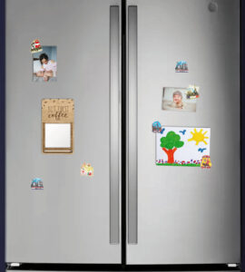 Ξύλινος μαγνήτης σημειώσεων ψυγείου  (CH198) - Image 3