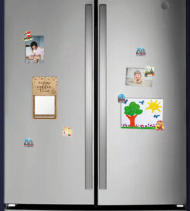 Ξύλινος μαγνήτης σημειώσεων ψυγείου  (CH197) - Image 3