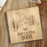 Ξύλινο Άλμπουμ Φωτογραφιών - My adventure book