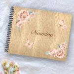 Ξύλινο Άλμπουμ Φωτογραφιών - Flowers