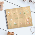 Ξύλινο Άλμπουμ Φωτογραφιών - Hello World