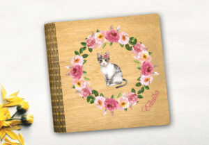 Ξύλινο Άλμπουμ Φωτογραφιών - Kitten - Image 2