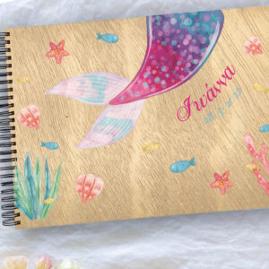 Ξύλινο Άλμπουμ Φωτογραφιών - Γοργόνα - Image 3