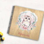 Ξύλινο Άλμπουμ Φωτογραφιών - Owl