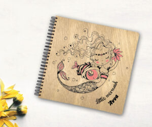 Ξύλινο Άλμπουμ Φωτογραφιών - Μermaid