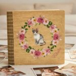 Ξύλινο Άλμπουμ Φωτογραφιών - Kitten