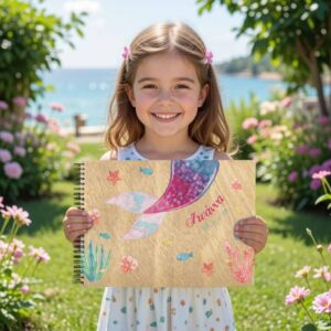 Ξύλινο Άλμπουμ Φωτογραφιών - Γοργόνα