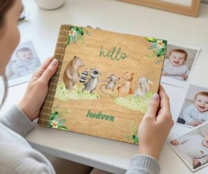 Ξύλινο Άλμπουμ Φωτογραφιών - Animals