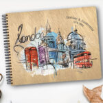 Ξύλινο Άλμπουμ Φωτογραφιών "London"