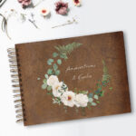 Ξύλινο Άλμπουμ Φωτογραφιών - White flower