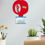 Ξύλινο Ημερολόγιο Ρόδι κόκκινο - από 1,40€ έως 2€