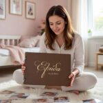 Ξύλινο Άλμπουμ Φωτογραφιών - Name(ph77)