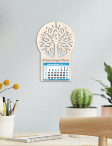 Ξύλινο Ημερολόγιο Δέντρο της ζωής - Image 2