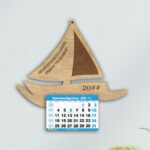 Ξύλινο Ημερολόγιο Καράβι - από 1,80€ έως 2,50€