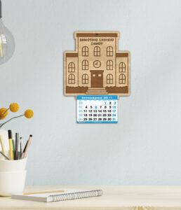 Ξύλινο Ημερολόγιο Σχολείο 2 - από 1,80€ έως 2,50€ - Image 2