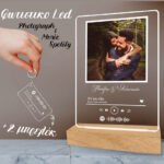 Φωτιστικό Led - Photograph & Music+2 μπρελόκ