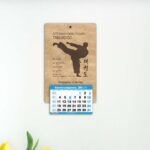 Ξύλινο Ημερολόγιο - ΤΑΕ-ΚΒΟ-ΝΤΟ - από 1,70€ έως 2,40€