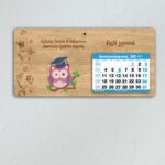 Ξύλινο Ημερολόγιο Κουκουβάγια 3- από 2,10€  έως 2,90€