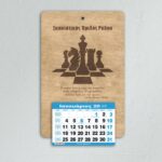 Ξύλινο Ημερολόγιο Σκάκι- από 1,70€ έως 2,50€