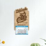 Ξύλινο Ημερολόγιο Motorcycle  - από 1.80€ έως 2,50€