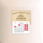 Μαγνήτης Ημερολόγιο - Book&Flowers (2)