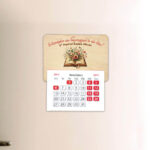 Μαγνήτης Ημερολόγιο - Book & Flowers