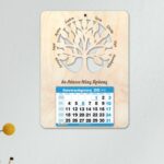 Ξύλινο Ημερολόγιο Δέντρο της ζωής (Ευχές)