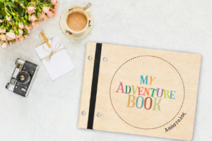 Ξύλινο Άλμπουμ Φωτογραφιών - My Adventure Book (ανοιχτόχρωμο) - Image 2