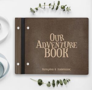 Ξύλινο Άλμπουμ Φωτογραφιών - Our Adventure Book (2)