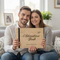 Ξύλινο Άλμπουμ Φωτογραφιών - Adventure Book